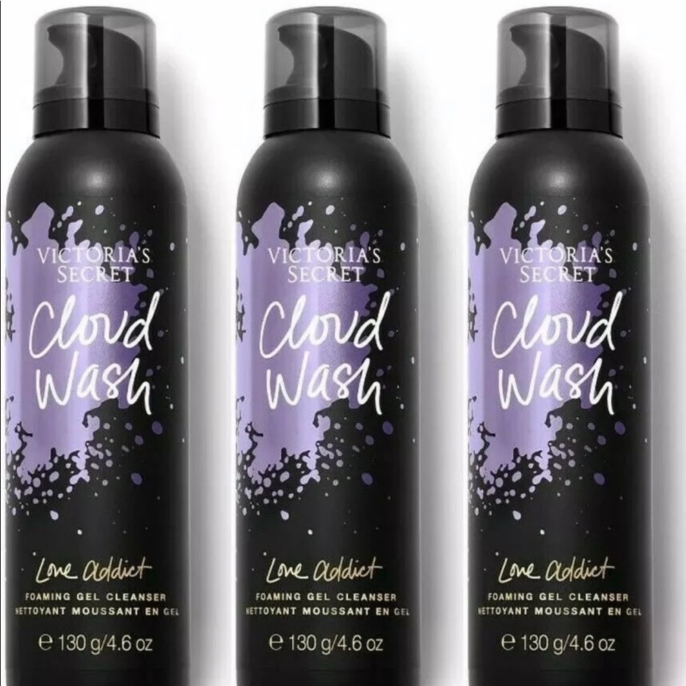 NWT 3 PC Victoria's Secret Love Addict Cloud Wash